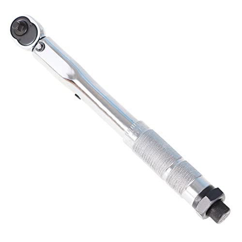 Kimllier KM-1824124-638910-LR Torque Wrench 1/4 Inch 5-25Nm Metric Adjustable Drive Click Torque Reversible Wrench 20-200 Inch/Pound thumb #1
