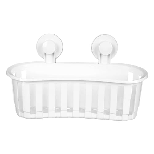 LIFKOME 1Pieza Cesta Para Almacenamiento y Drenaje Estante De Pared Sin Taladro Para Cocina Práctico y Funcional