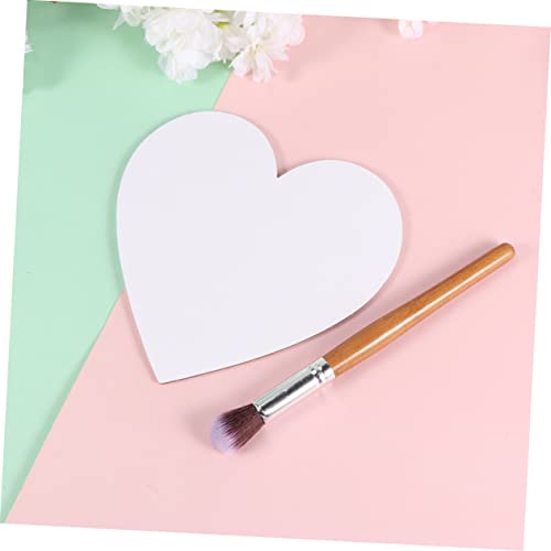 Paneles de lienzo con forma de corazón en algodón para pintura al óleo pack de 6 piezas 8