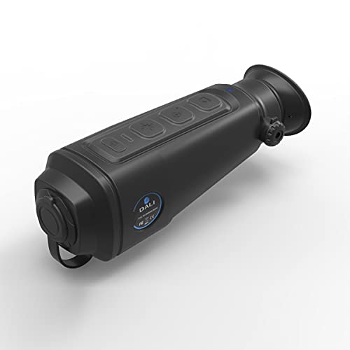 LHHL S243W Handheld Thermal Imaging Monocular(50Hz Refresh), Infrared Scope Night Vision with 32GB Card to Save Photos and Videos, USB-C Rechargeable, Four Kinds of Thermal Vision