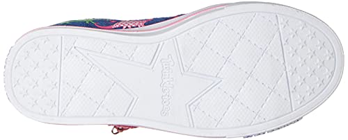 Skechers Kids Girls Twinkle Toes Sparkle Lite-Dino Brights Sneaker, Navy/Multi, 13 Little Kid #TOP3