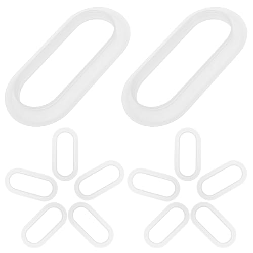 GALPADA Asas de Plástico Transparentes para Cajas de Cartón 40 Unidades Manijas Resistentes para Transporte y Mudanzas Accesorio Práctico para Embalaje y Envío Seguro