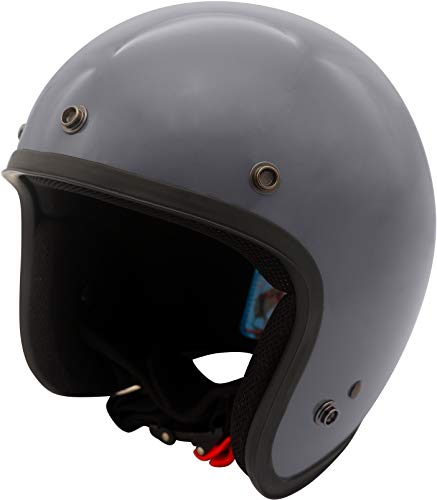 Amazon | [ダムトラックス] バイクヘルメット JET-D グロスグレー