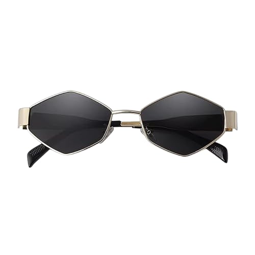 Modern Hexagon Sunglasses for Women Stylish Metal Frame UV400 Protection Glasses for Travel and Daily Wear-picture-17