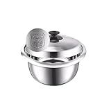 Cuve Intérieure En Acier Inoxydable 304 Pour Cuiseur À Riz (couvercle Inclus) Compatible Avec Seb Classic 2 Pièces De Rechange Pour Cuiseur À Riz