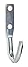 Tarp Hook, Silver, 2-1/2 in. L