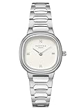 Rosefield Orologio da donna Gaia XS Orologio da polso da polso da donna, analogico, quadrante al quarzo, vetro minerale, cinturino in acciaio inox, oro, argento, oro rosa, Gaia Xs Argento Oro Rosa