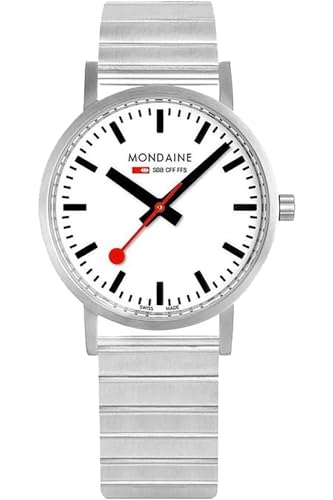 Mondaine Classic �����X�C�X�S���r���v | �z���C�g/���^���u���X���b�g, �N���V�b�N