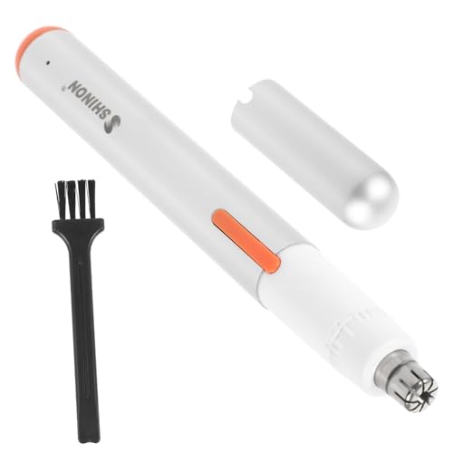 Didiseaon 1 Juego Cortapelos De Nariz Eléctrico Recortadora Maquinilla De Afeitar Sin Cable Recortadores Para Portátil Facial Cabello Eliminación Maquinilla Eléctrica Depilador Útil Abs