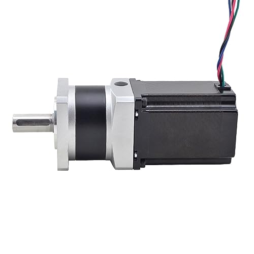 Moteur pas à pas réducteur planétaire 10:1 NEMA 23 avec arbre de 14mm