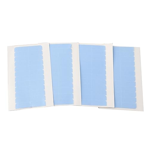 60Pcs/Set Tape Hair Extensions Replacement, Adhesive Human Hair Tape, Double Sided Hair Tape Tab for Tape in Hair Extension