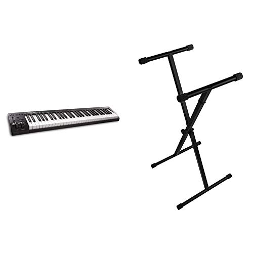 M-Audio Keystation 61 MK3 & On-Stage KS7190 Classic Single-X Keyboard