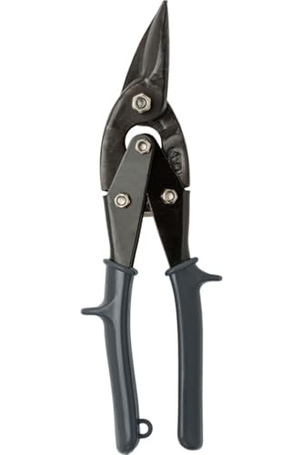 kwb 250mm Right-Cut Sheet Metal Shear for Tight Curves, Cuts up to 1.5mm Sheet Metal and 1mm Stainless Steel