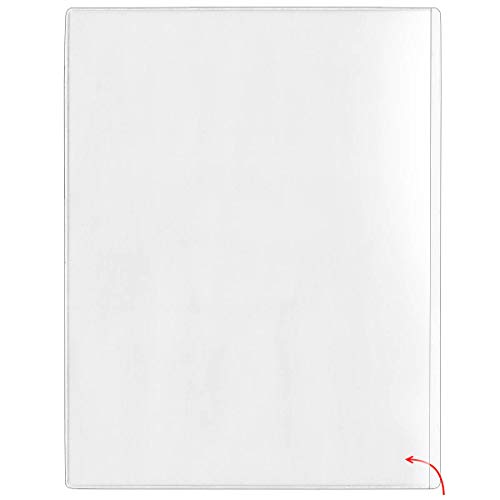 StoreSMART® Letter-Size Pockets - Peel & Stick Open on The Long Side - 25 Pack - 8 1/2" x 11" - (ZSTB582L-25)