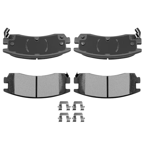 Image of AUTOMUTO 4 Rear Brake Pads Ceramic Brake Pads Set D714-7387 For Buick, For Cadillac, For Chevrolet, For Oldsmobile, For Pontiac, For Saturn