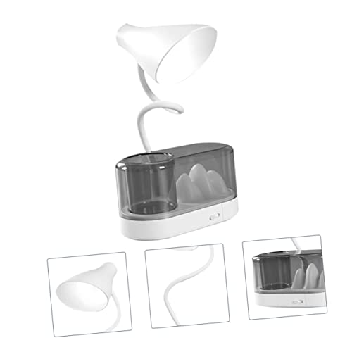 Lampe de table rechargeable LED à intensité variable USB avec pince