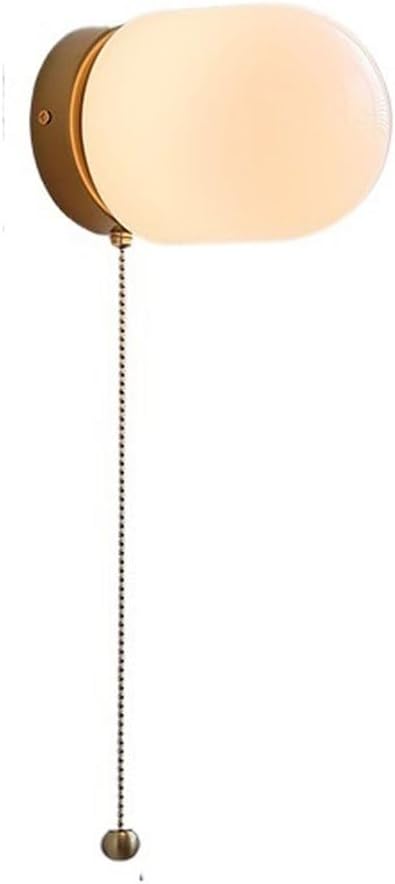 DorkTees Wall Lamp for Bedroom Personalized Creative Small Lamp Glass Wall Atmosphere Decoration Background Bedside Decorative Wall Light