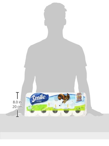 Lucart Carta Igienica Smile, 10 Rotoli