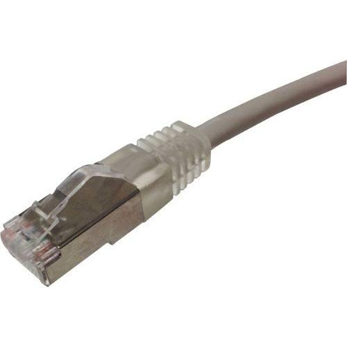 WELTRON90-C6ABS-7Wh 7ft White CAT6A Booted STP Patch Cable
