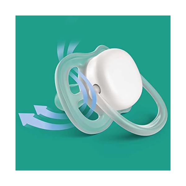 Philips Avent SCF376/12, Set mit 2 Schnullern Ultra Air, 0-6 Monate – Bild 5