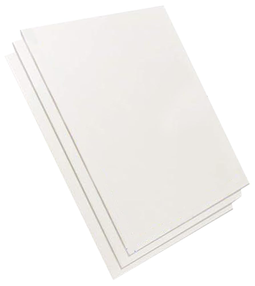 bpa30Pack Foam Core Board, 8”x10” White Foam Board, 1/8Inch / 3mm Thick Mat Board Center for Presentations, School, Office & Art Projects, Model Airplanes Foam Board