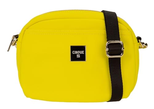 Bolso bandolera amarillo CINQUE Mio, bolso de noche y Crossbag elegante para mujer