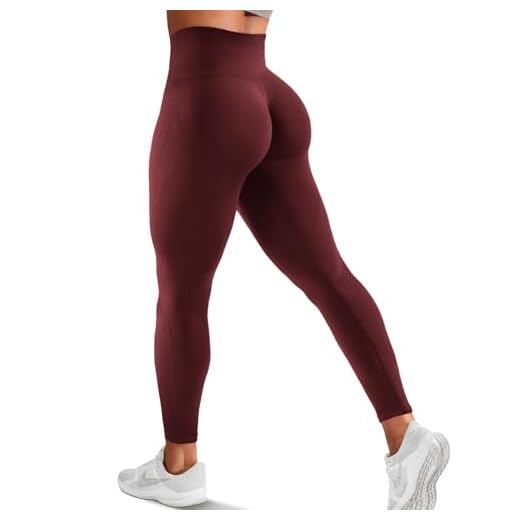 Calça legging feminina com bumbum apertado, sem costura, com controle de barriga, academia, academia, ioga, leggings esportivas, Vermelho vento, GG