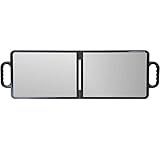 Large Folding Mirror with Double Handles - Rectangular Folded Handheld Mirror for Haircuts and Salon Use - Haircut and Styling Mirror