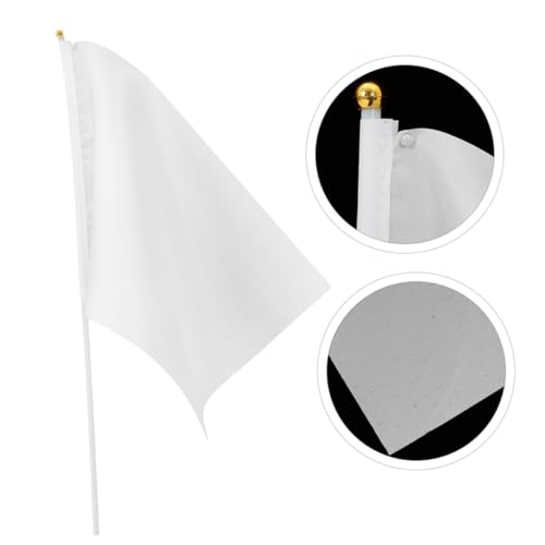 Banderas de mano en blanco antideslizantes para pintar 5