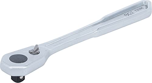 BGS 72086 | Cricchetto reversibile | extra piatta | dentatura fine | 10 mm (3/8)