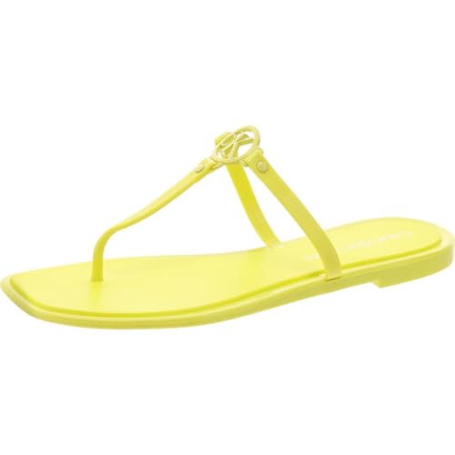 Calvin Klein Women's Edhen Sandal, Yellow 700, 8