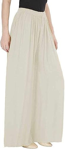 Image of Fancy Star Women Super-Combed Cotton and Rayon Solid Full Length Regular Palazzo