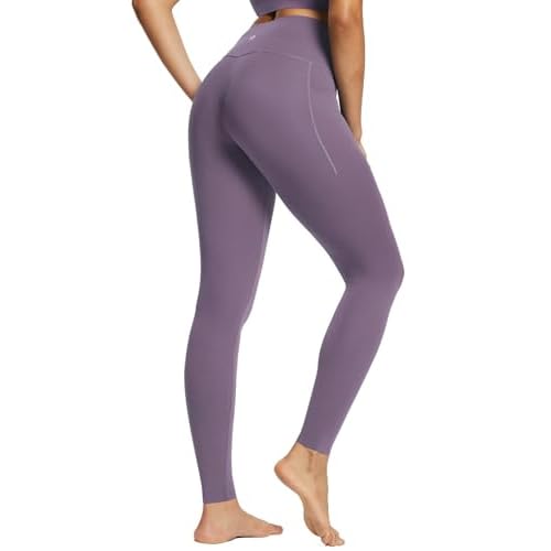 baleaf Freeleaf Women's 7/8 Yoga Leggings with Pockets, High Waisted 27" Workout Lounge Leggings Cozy Soft Athletic Pants
