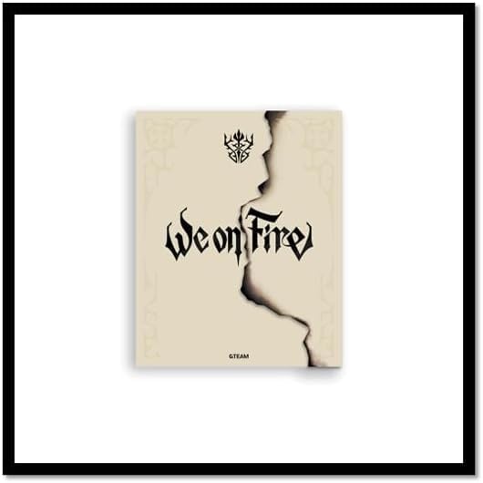 &TEAM We on Fire Édition Limitée 3ème EP album photo k-pop complet