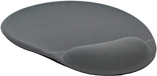 I-CHOOSE LIMITED Tapis de Souris Antidérapant avec Repose-Poignet pour Souris Optiques/PC Ordinateur Portable Ordinateur Jouer Bureau à Domicile/Gris