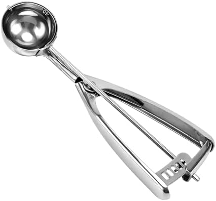 Medium Cookie Scoop, 2 Tbsp / 30ml / 1 oz, 1 25/32 inches / 4.5 CM Ball, 18/8 Stainless Steel, Secondary Polishing