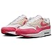 Nike Air Max 1 Women's Shoes (DZ2628-110, White/Light Orewood Brown/Black/Aster Pink) Size 6