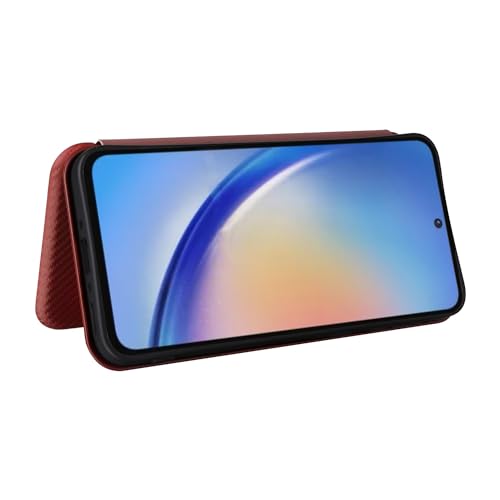 Housse Galaxy A35 5G marron idéale pour sécuriser votre mobile au travail