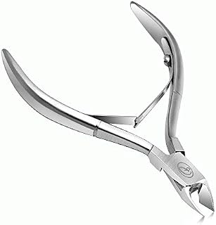 Professional Stainless Steel Cuticle Trimmer – Nail Nipper with Double Spring – Perfect