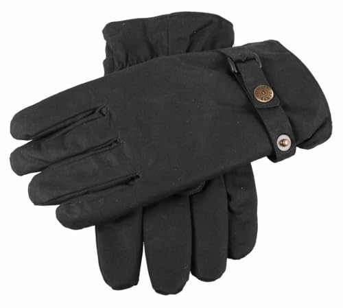 Guantes de algodón encerado Dents Exmoor invernales para paseos y frío