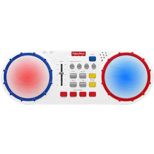 Drum Pad Fisher-Price jouet d'éveil pour stimuler la cause à effet