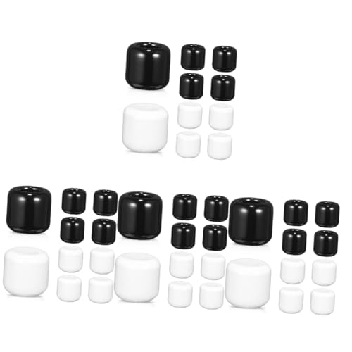 Luxshiny 4sets Ceramic Candle Holders Elegant Chime Candle Holders for Rituals Banquets Home Decor Stable Design Minimalist Style Versatile Use 8pcs*4