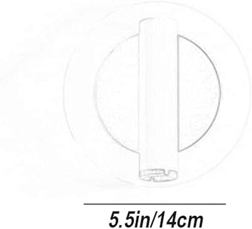 Miniatura 6 de Apliques de pared LED creativo 350 lámpara de lectura ajustable Foco de pared, decoración de interiores, lámpara redonda de montaje en pared para