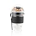 Bodum 11922-01B JOYCUP Granola da asporto in plastica a doppia parete con coperchio e cucchiaio, 0,25 l, colore: nero