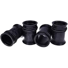 4 Air Box Carb Carburetor Intake Rubber Boots Join 17253-341-300 17253-300-330 Compatible with Honda CB750 CB750K K1 K2 K3 K4 K5 K6 CB750F Super Sport 1969-1976 MC-JKJ015-FZ