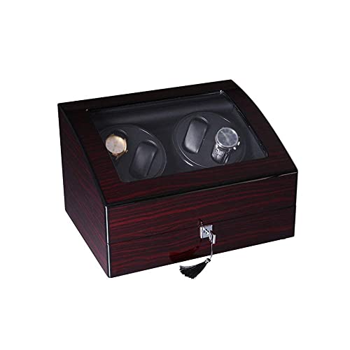 Roltin Reloj Windebox 10, Cuero De Pu, Almohadas Suaves Y Flexibles Para Reloj, Configuración De 4 Modos De Rotación, Moto Supequiet Roltin Reloj Windebox 10, Cuero De Pu, Almohadas Suaves Y Flexibles Para Reloj, Configuración De 4 Modos De Rotación, Moto Supequiet