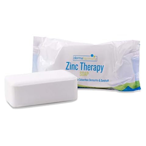 Dermaharmony 2% Pyrithione Zinc (ZnP) Bar Soap 4 oz - Crafted for Those with Skin Conditions - Seborrheic Dermatitis, Dandruff, Psoriasis, Eczema, etc. Cover