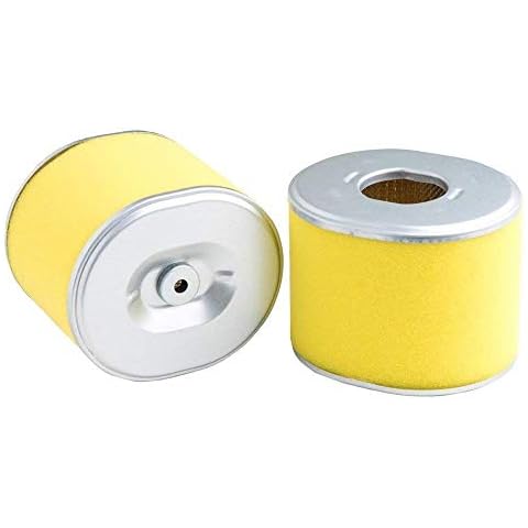 HEYZLASS 2-Pack 17210-ZE3-505 Air Filter, Compatible with Honda GX390 GX340 13 HP 11 HP OEM Air Cleaner and More, Plus Foam Pre Filter Cover