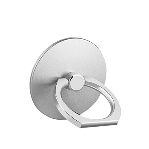 ISKIP Soporte de soporte de anillo de metal para teléfono móvil, rotación de 360 grados y anillo de teléfono inteligente universal Soporte de teléfono Cover