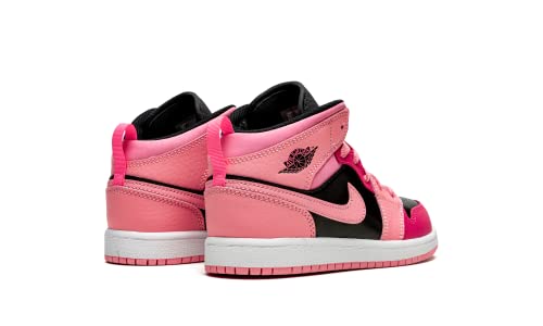 Jordan Preschool Jordan 1 Mid PS 640734 662 Coral Chalk - Size 10.5C3